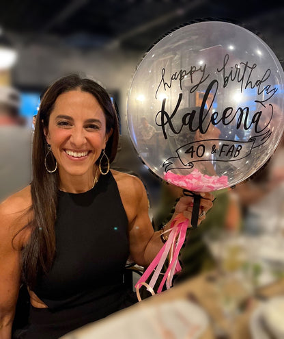 Custom Bubble Balloon