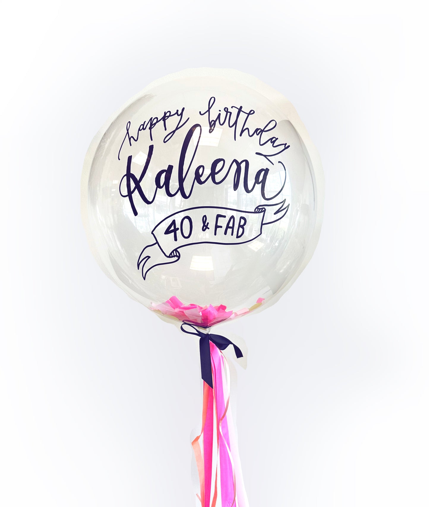 Custom Bubble Balloon